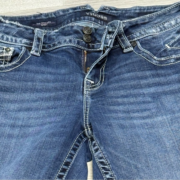 VIGOSS The Chelsea Skinny distressed Women's Jeans - Picture 5 of 14